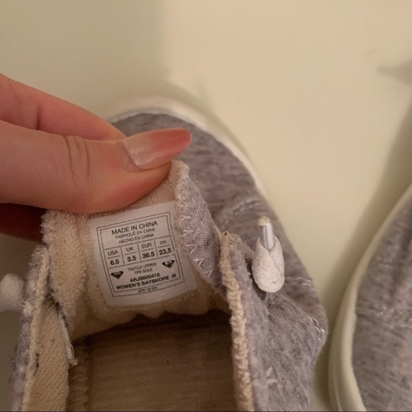 Roxy Bayshore slip on sneakers size 6.5 - Picture 9 of 9